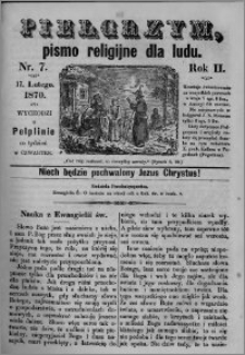 Pielgrzym, pismo religijne dla ludu 1870 nr 7