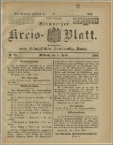 Bromberger Kreis-Blatt, 1900, nr 29