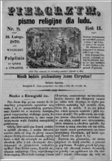 Pielgrzym, pismo religijne dla ludu 1870 nr 8