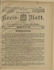 Bromberger Kreis-Blatt, 1900, nr 49