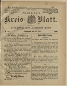 Bromberger Kreis-Blatt, 1900, nr 56