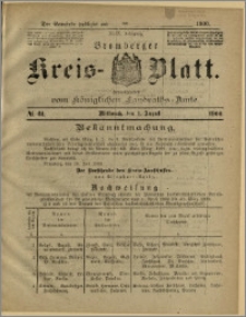 Bromberger Kreis-Blatt, 1900, nr 61