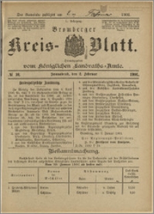 Bromberger Kreis-Blatt, 1901, nr 10
