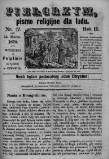 Pielgrzym, pismo religijne dla ludu 1870 nr 12