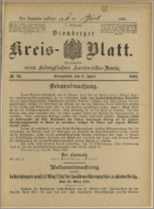 Bromberger Kreis-Blatt, 1901, nr 28