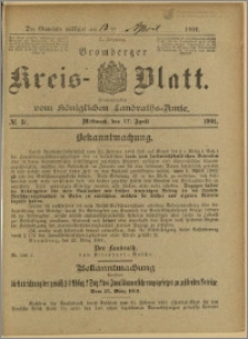 Bromberger Kreis-Blatt, 1901, nr 31
