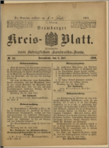 Bromberger Kreis-Blatt, 1901, nr 54