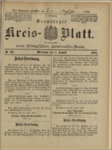 Bromberger Kreis-Blatt, 1901, nr 63