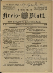 Bromberger Kreis-Blatt, 1901, nr 75