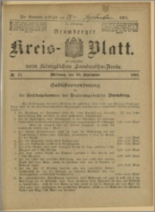 Bromberger Kreis-Blatt, 1901, nr 77