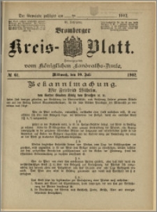 Bromberger Kreis-Blatt, 1902, nr 61