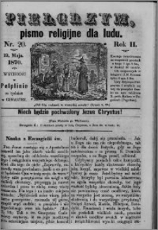 Pielgrzym, pismo religijne dla ludu 1870 nr 20