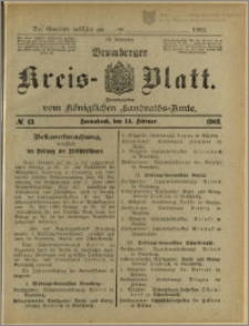 Bromberger Kreis-Blatt, 1903, nr 13