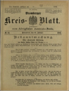 Bromberger Kreis-Blatt, 1903, nr 15