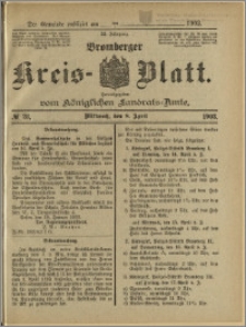 Bromberger Kreis-Blatt, 1903, nr 28