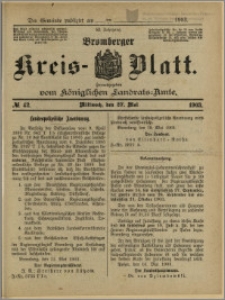 Bromberger Kreis-Blatt, 1903, nr 42