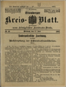 Bromberger Kreis-Blatt, 1903, nr 48