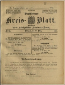 Bromberger Kreis-Blatt, 1904, nr 26