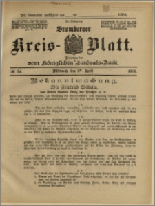 Bromberger Kreis-Blatt, 1904, nr 34