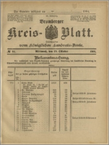 Bromberger Kreis-Blatt, 1904, nr 84