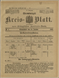 Bromberger Kreis-Blatt, 1905, nr 4