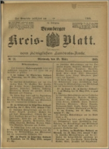 Bromberger Kreis-Blatt, 1905, nr 21