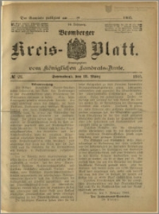 Bromberger Kreis-Blatt, 1905, nr 22