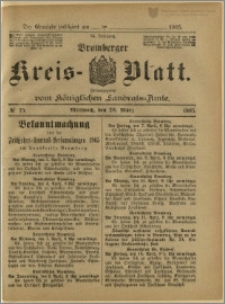 Bromberger Kreis-Blatt, 1905, nr 25