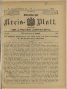 Bromberger Kreis-Blatt, 1905, nr 63