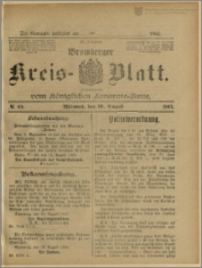 Bromberger Kreis-Blatt, 1905, nr 69