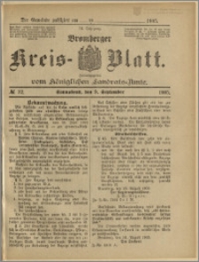 Bromberger Kreis-Blatt, 1905, nr 72