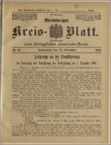 Bromberger Kreis-Blatt, 1905, nr 92