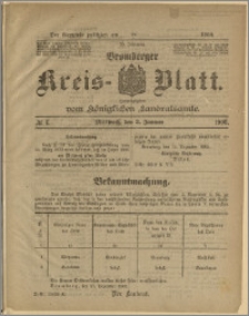 Bromberger Kreis-Blatt, 1906, nr 1