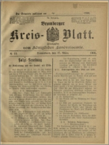 Bromberger Kreis-Blatt, 1906, nr 22