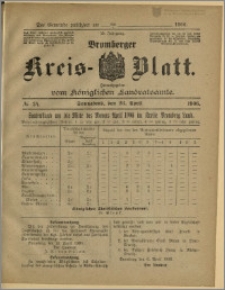 Bromberger Kreis-Blatt, 1906, nr 34