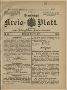 Bromberger Kreis-Blatt, 1906, nr 51