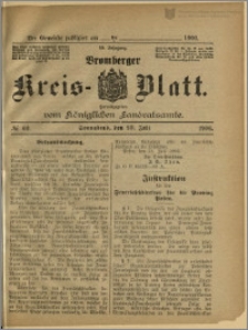 Bromberger Kreis-Blatt, 1906, nr 60