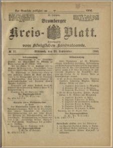 Bromberger Kreis-Blatt, 1906, nr 77