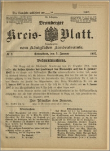 Bromberger Kreis-Blatt, 1907, nr 2