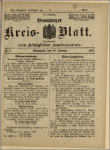 Bromberger Kreis-Blatt, 1907, nr 4