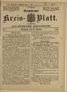 Bromberger Kreis-Blatt, 1907, nr 7