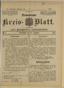 Bromberger Kreis-Blatt, 1907, nr 9