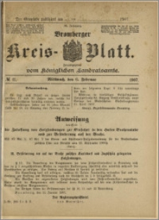 Bromberger Kreis-Blatt, 1907, nr 11