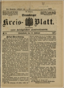 Bromberger Kreis-Blatt, 1907, nr 14