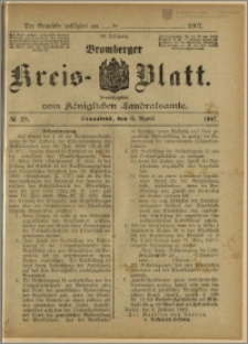 Bromberger Kreis-Blatt, 1907, nr 28