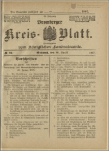 Bromberger Kreis-Blatt, 1907, nr 29