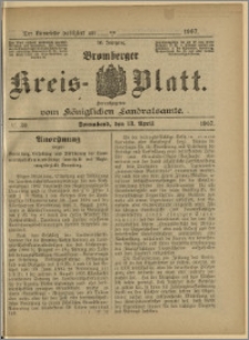 Bromberger Kreis-Blatt, 1907, nr 30