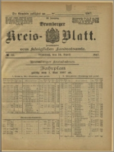 Bromberger Kreis-Blatt, 1907, nr 33
