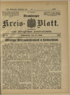 Bromberger Kreis-Blatt, 1907, nr 48