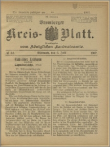 Bromberger Kreis-Blatt, 1907, nr 53